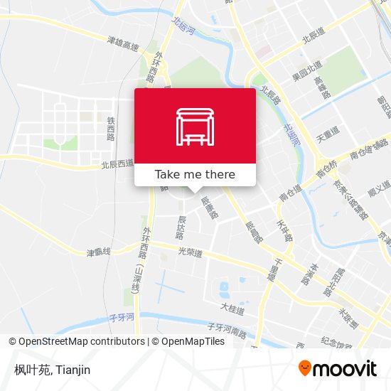 枫叶苑 map