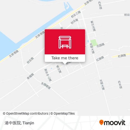 港中医院 map