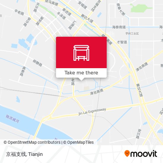 京福支线 map