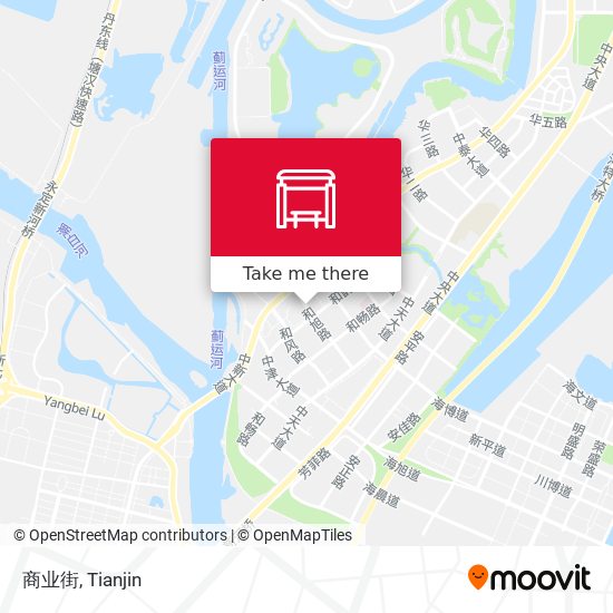 商业街 map