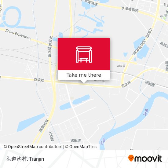 头道沟村 map