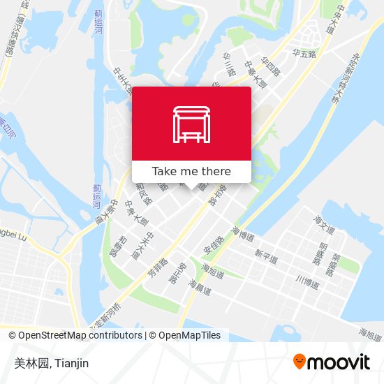 美林园 map