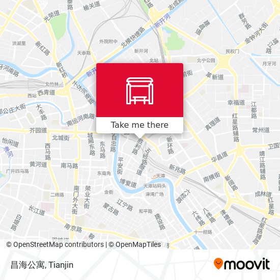 昌海公寓 map