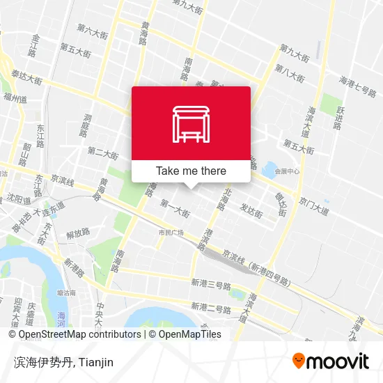 滨海伊势丹 map