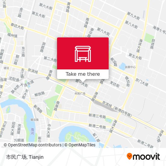 市民广场 map