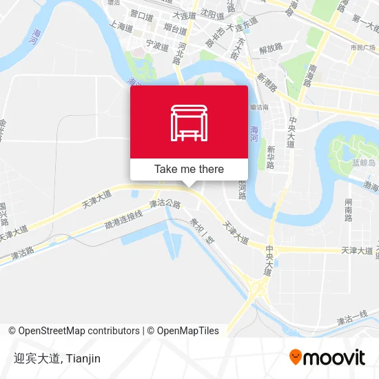 迎宾大道 map