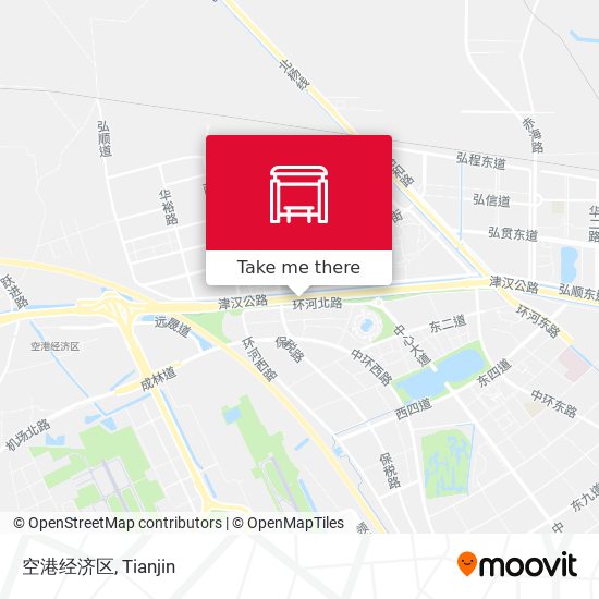 空港经济区 map
