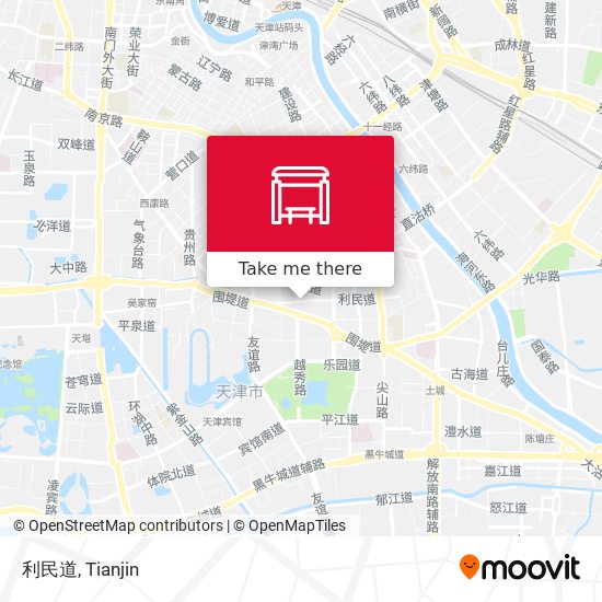 利民道 map