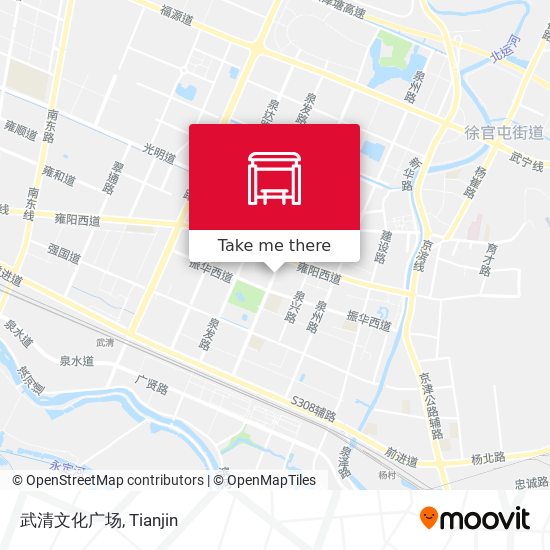 武清文化广场 map