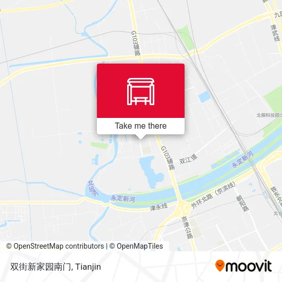 双街新家园南门 map