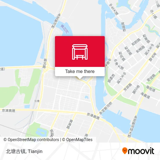 北塘古镇 map