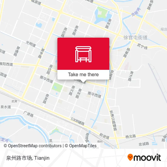 泉州路市场 map