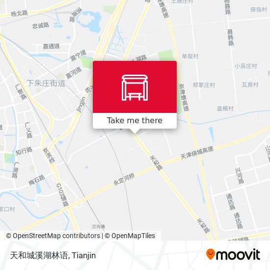 天和城溪湖林语 map