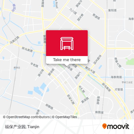 福保产业园 map