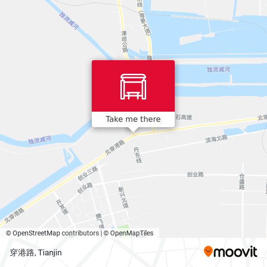 穿港路 map