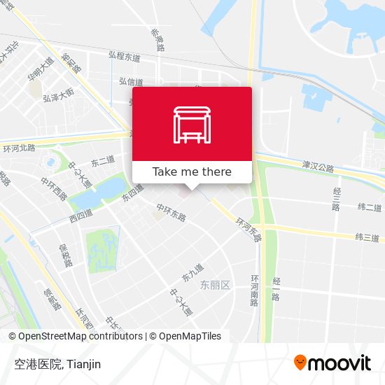 空港医院 map