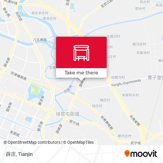 薛庄 map