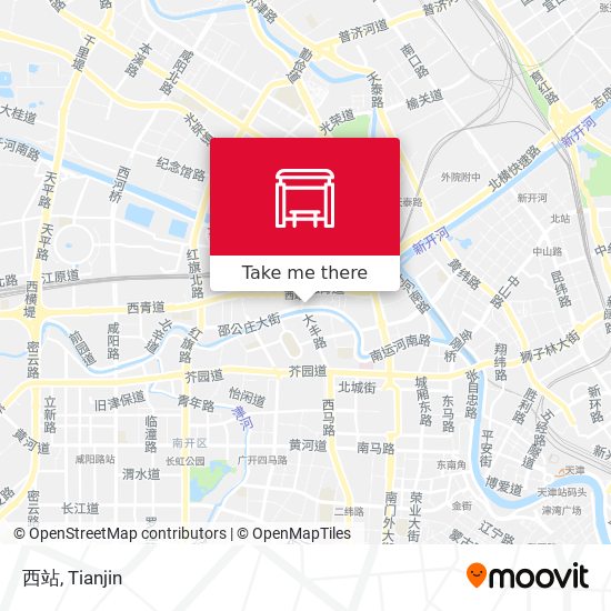 西站 map