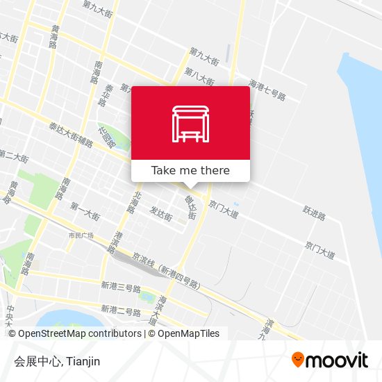 会展中心 map