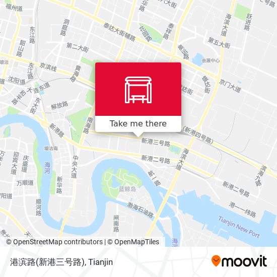 港滨路(新港三号路) map