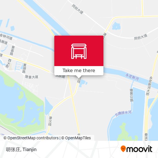 胡张庄 map