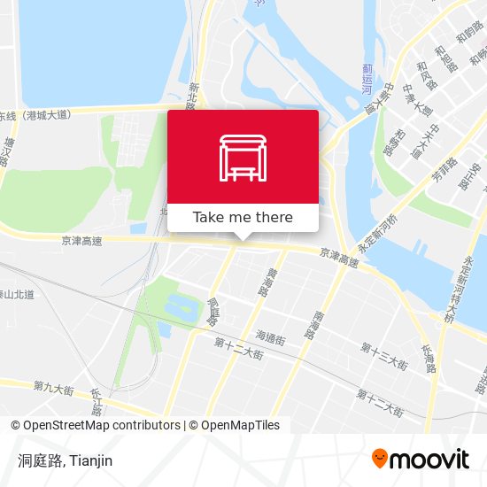 洞庭路 map