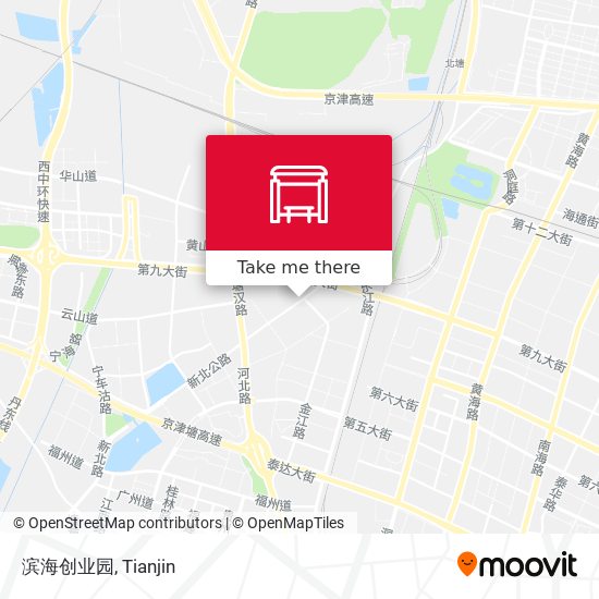 滨海创业园 map