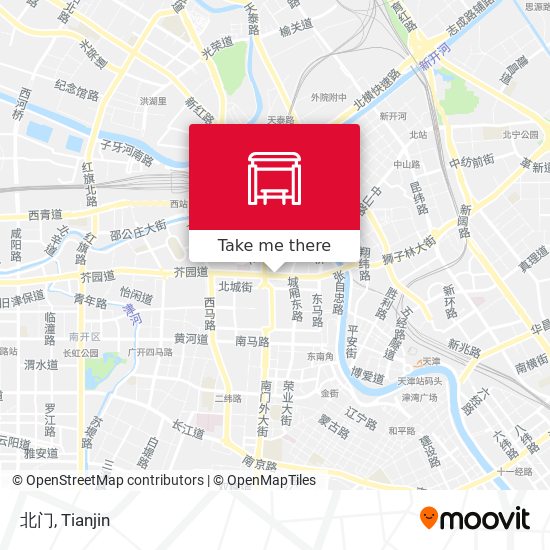 北门 map