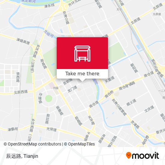 辰远路 map