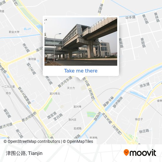 津围公路 map