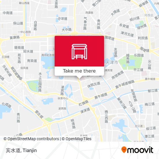 宾水道 map