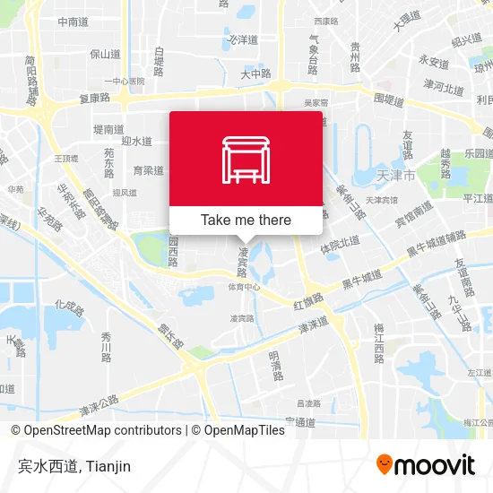 宾水西道 map