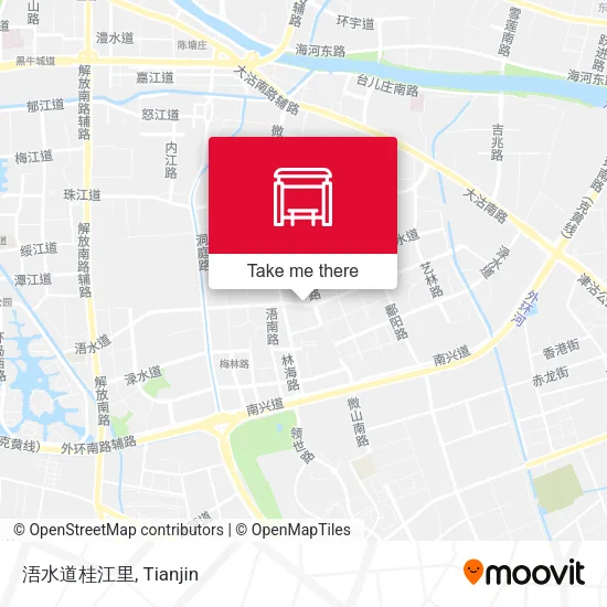 浯水道桂江里 map