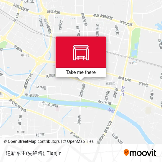 建新东里(先锋路) map