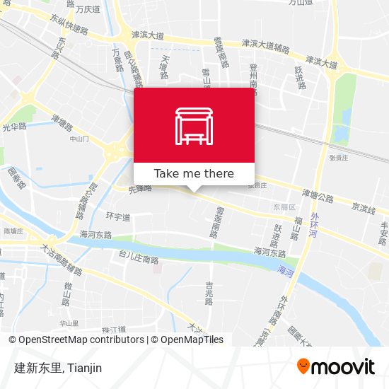 建新东里 map