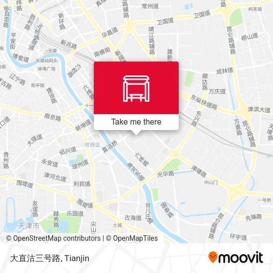 大直沽三号路 map