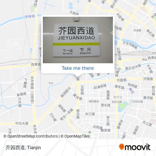 芥园西道 map