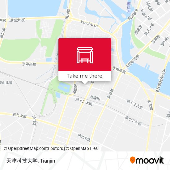 天津科技大学 map