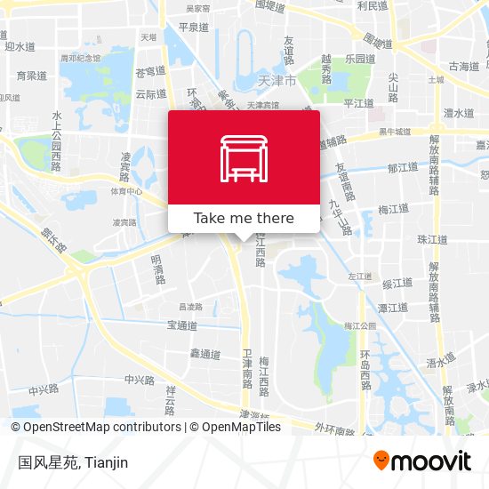 国风星苑 map