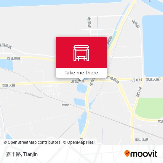 嘉丰路 map
