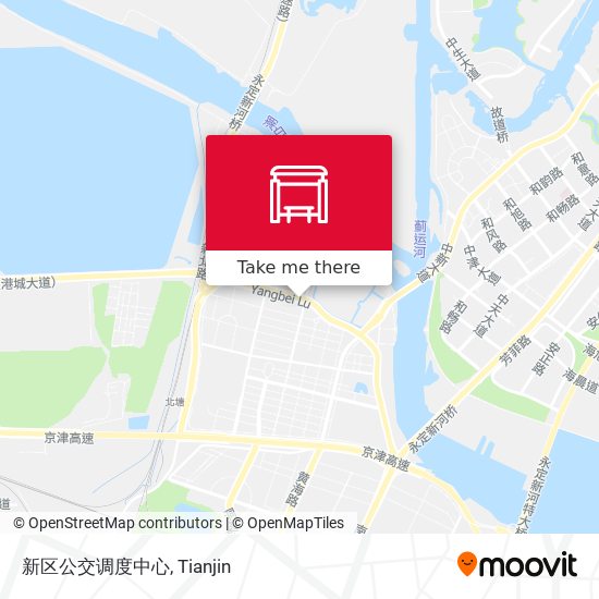 新区公交调度中心 map