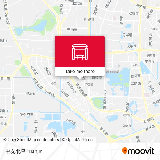 林苑北里 map