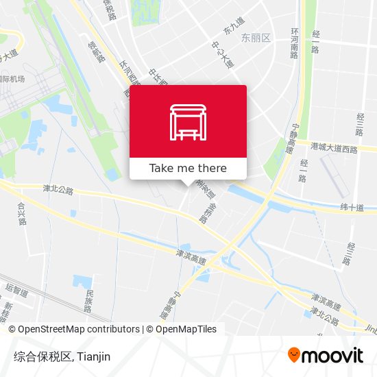 综合保税区 map