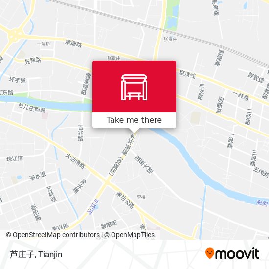 芦庄子 map