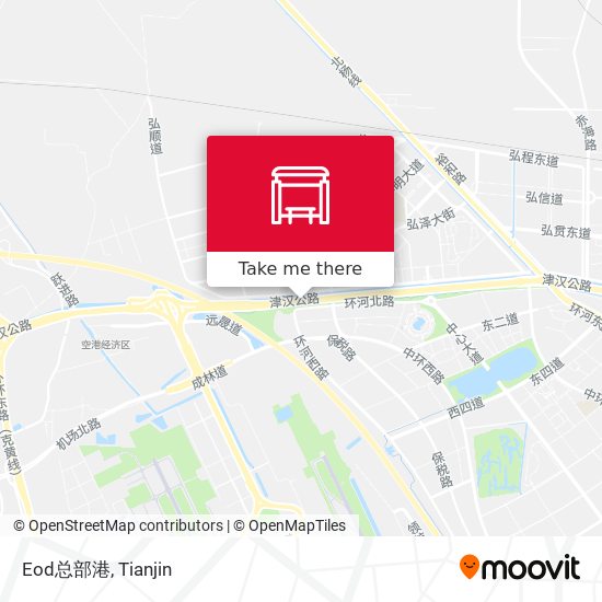 Eod总部港 map