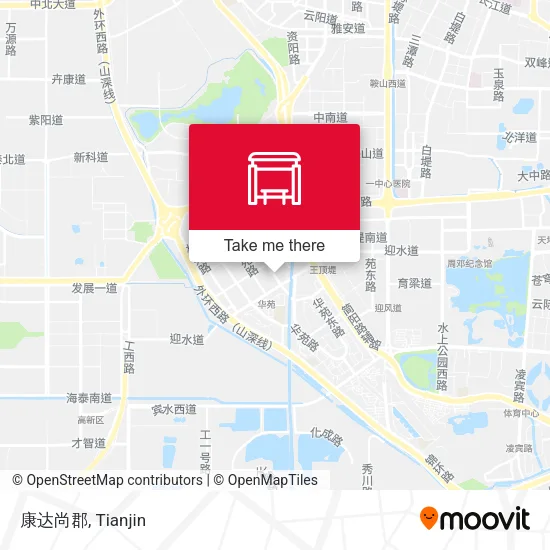 康达尚郡 map