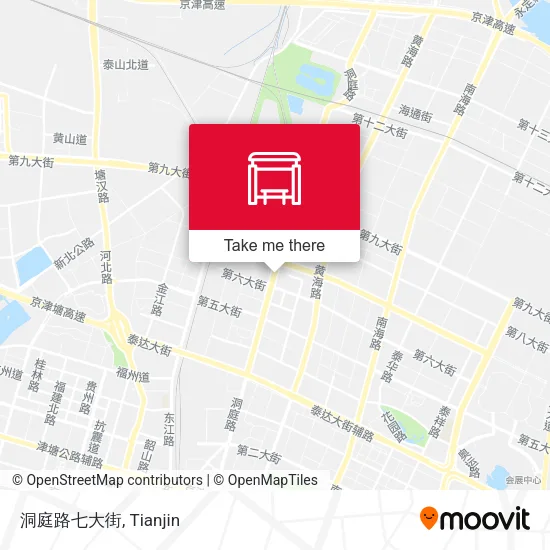 洞庭路七大街 map