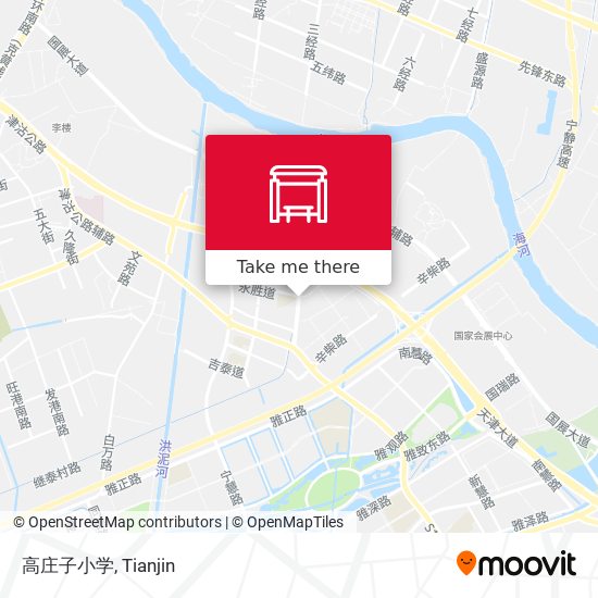高庄子小学 map