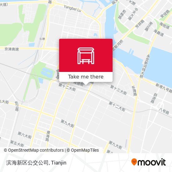 滨海新区公交公司 map