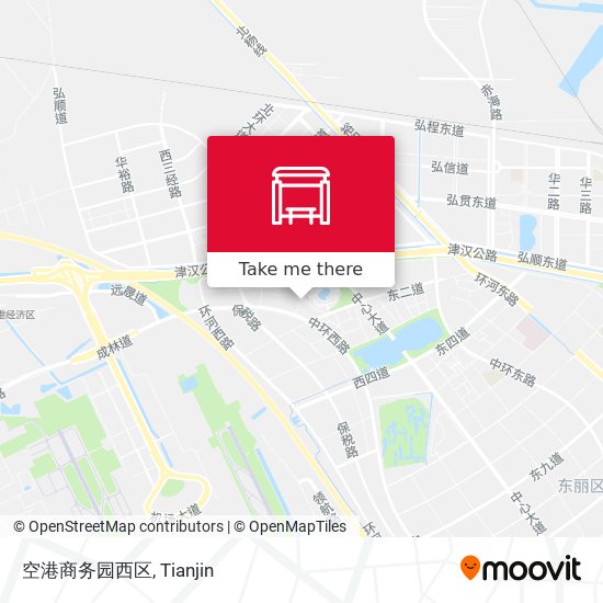 空港商务园西区 map